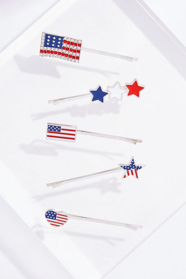 Americana Hair Pin Set