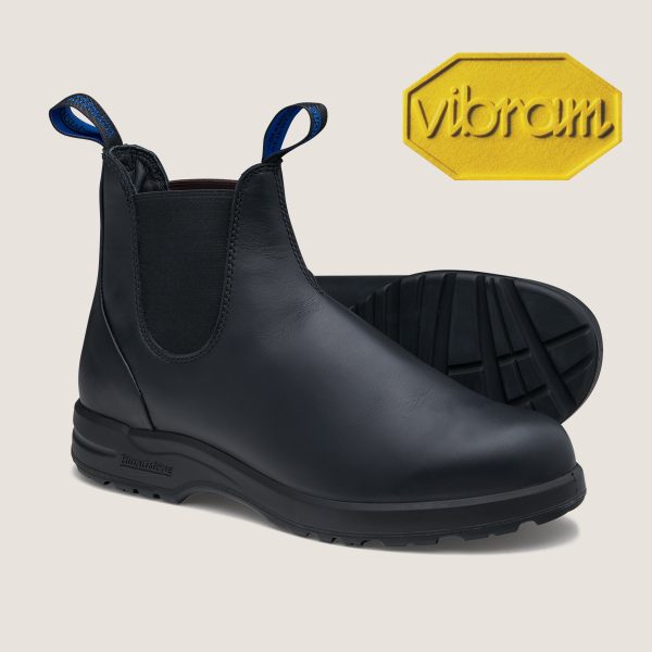 Black Premium Waterproof Leather Chelsea Boots - Image 4