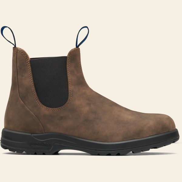 Antique Brown Premium Waterproof Leather Chelsea Boots - Image 3