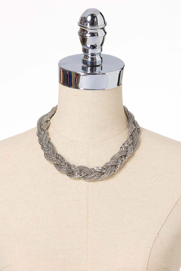 Braided Chain Necklace - Image 2