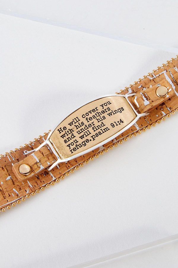 Bible Verse Snap Bracelet - Image 2