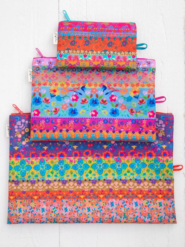 Anything & Everything Pouch Set - Border Print - Image 2