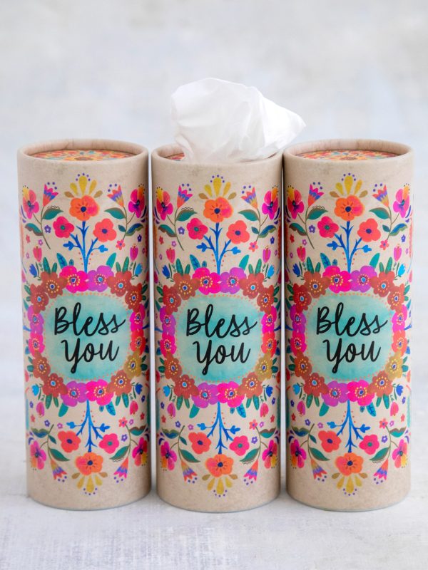 Car Tissues, Set of 3 - Bless You - Image 2