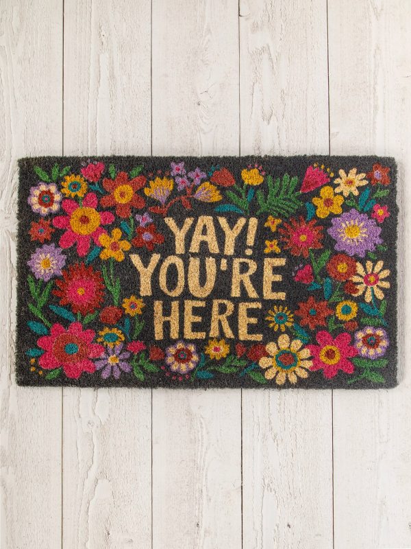 Bungalow Doormat - Yay You're Here - Image 2